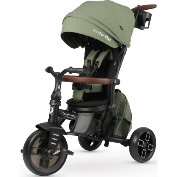 Фото - Триколісний велосипед Qplay Comfo Max Green (T70 ComfoMaxGreen)